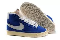 nike blazer vintage femmes leather blue